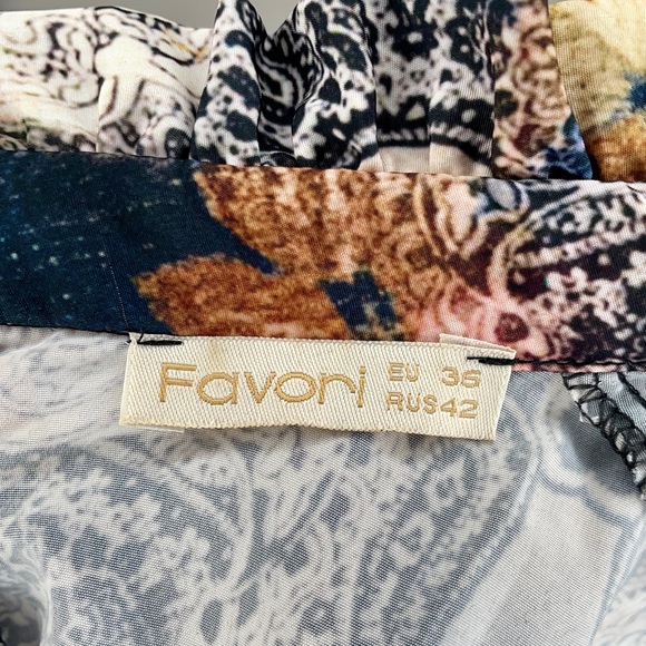 Floral maxi long sleeve dress with pockets - Picture 6 of 6